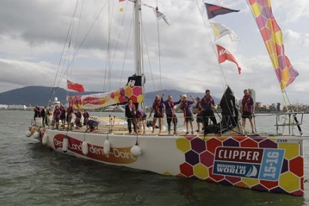 Đoàn đua thuyền vòng quanh thế giới cập cảng Đà Nẵng