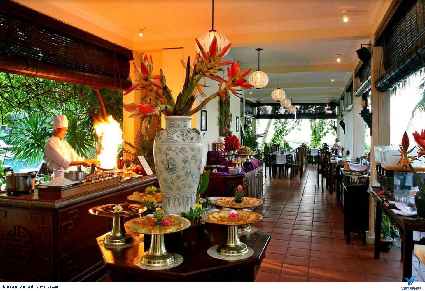 Khu nghỉ dưỡng 4 sao Hội An Riverside Resort & Spa, đậm tình màu sắc Việt