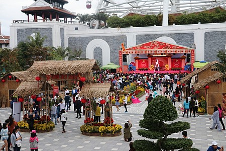 Asia Park điểm đến hút khách đầu xuân