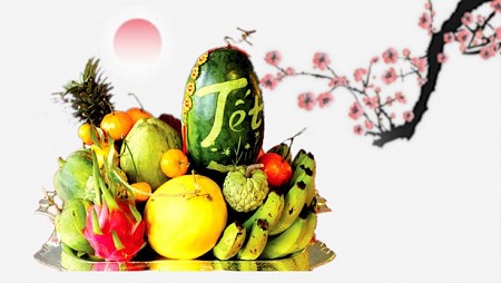Ý nghĩa và cách bày mâm ngũ quả tết Kỷ Hợi 2019