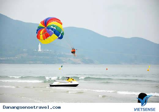 Bay dù lượn ngắm biển Đà Nẵng từ trên cao - Ảnh 2 Bay dù lượn ngắm biển Đà Nẵng từ trên cao - Ảnh 2