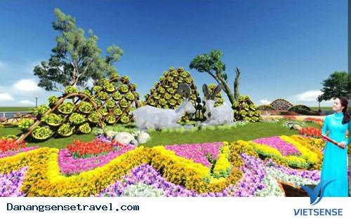 Đà Nẵng Trang Trí Vườn Hoa Phục Vụ Dịp Tết Nguyên Đán - Ảnh 2