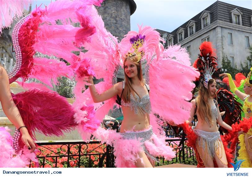 khách thăm quan rộn ràng trẩy hội đầu xuân tại Bà Nà - Ảnh 1