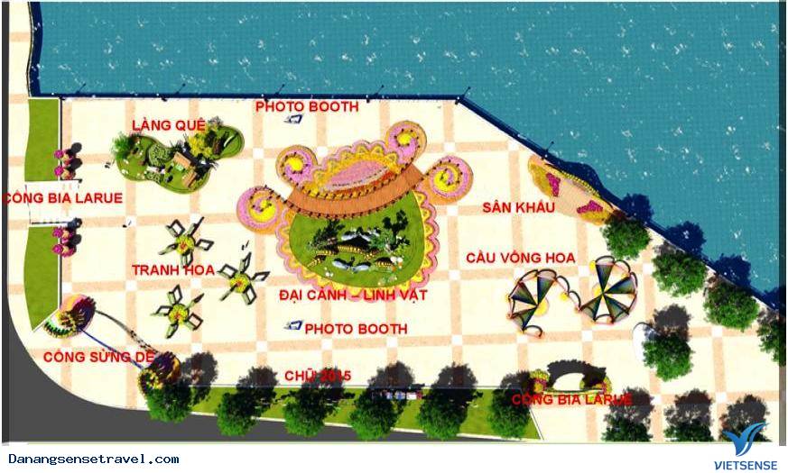 hành trình Đà Nẵng: Rực rỡ đường hoa xuân Bạch Đằng 2015 - Ảnh 2 hành trình Đà Nẵng: Rực rỡ đường hoa xuân Bạch Đằng 2015 - Ảnh 2