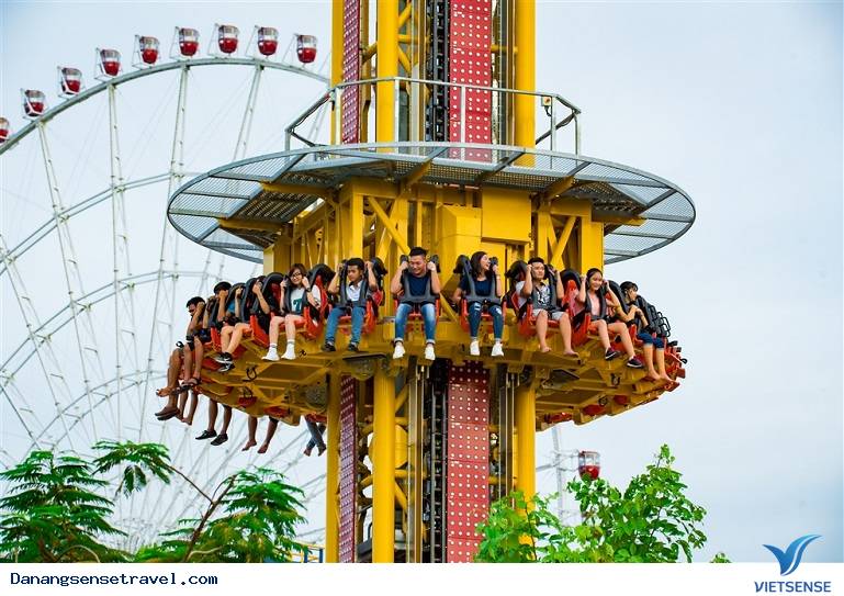 hành trình Đà Nẵng trải nghiệm tháp rơi tự do tại Asia Park - Ảnh 1