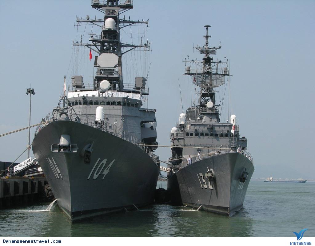 Hai Tàu Hải Quân Nhật Bản Cập Cảng Tiên Sa, Đà Nẵng - Ảnh 2 Hai Tàu Hải Quân Nhật Bản Cập Cảng Tiên Sa, Đà Nẵng - Ảnh 2