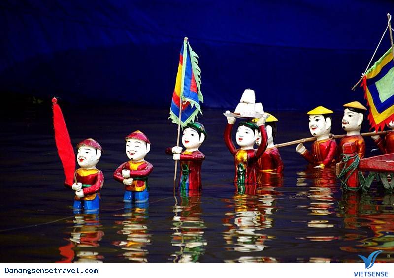 Hội An: Múa rối nước phục vụ hành trình - Ảnh 2 Hội An: Múa rối nước phục vụ hành trình - Ảnh 2