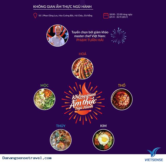 Khai trương không gian ẩm thực Ngũ Hành- Đà Nẵng - Ảnh 4 Khai trương không gian ẩm thực Ngũ Hành- Đà Nẵng - Ảnh 4