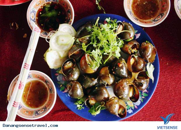 Mặn mòi hương vị ốc bươu chấm mắm gừng Đà Nẵng - Ảnh 2