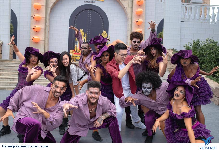 Náo nhiệt đổ về dự lễ hội Halloween trên đỉnh Bà Nà - Ảnh 6 Náo nhiệt đổ về dự lễ hội Halloween trên đỉnh Bà Nà - Ảnh 6