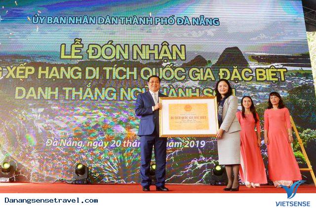 Ngũ Hành Sơn Đà Nẵng vinh dự nhận bằng ‘’Di tích Quốc gia đặc biệt’’ - Ảnh 1
