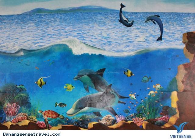 Những bức tranh 3D dưới gầm cầu Rồng Đà Nẵng - Ảnh 6 Những bức tranh 3D dưới gầm cầu Rồng Đà Nẵng - Ảnh 6