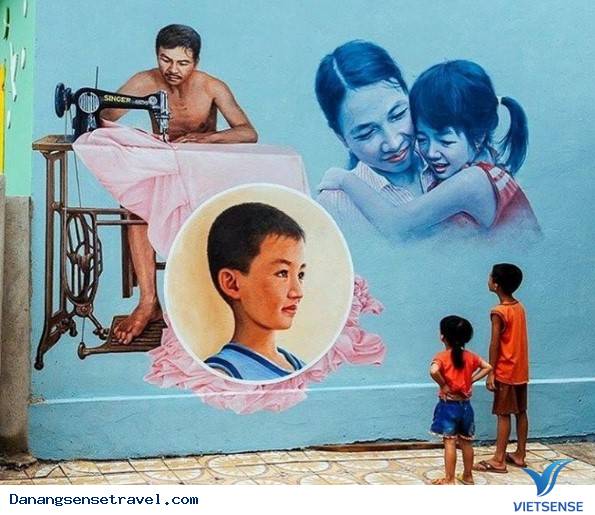 Làng chài bích họa Tam Kỳ - Ảnh 2 Làng chài bích họa Tam Kỳ - Ảnh 2