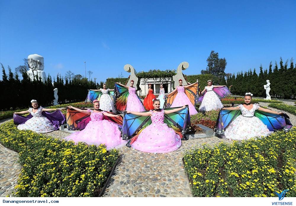 Sắc xuân lộng lẫy trên Bà Nà Hills - Ảnh 5 Sắc xuân lộng lẫy trên Bà Nà Hills - Ảnh 5